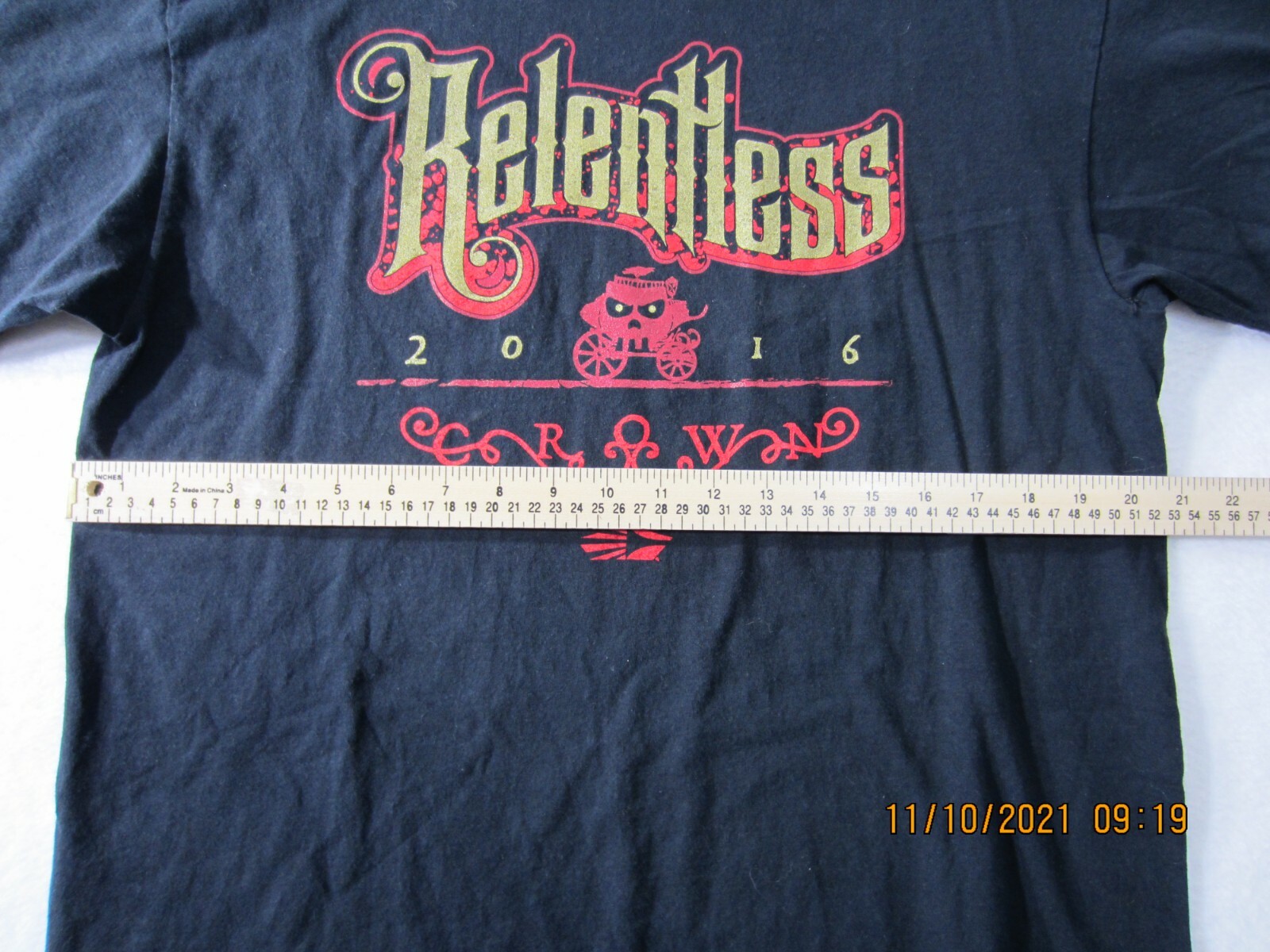 Port & Company Shirt Mens Large Black Relentless Short Sleeve Outdoor Casual Men gallery