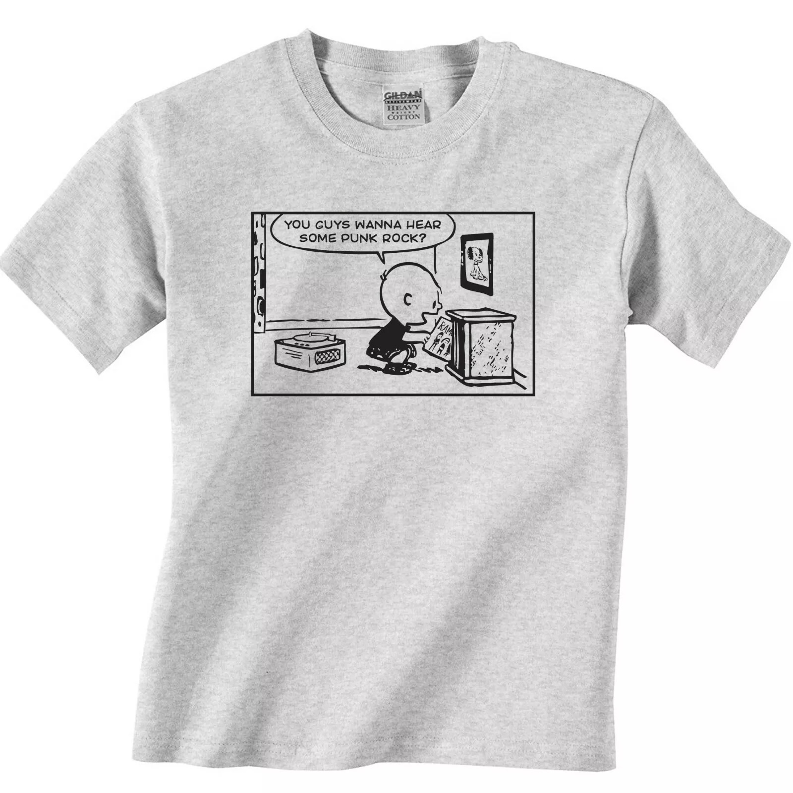 Charlie Brown Peanuts Punk Rock T-Shirt, Unisex Tee gallery