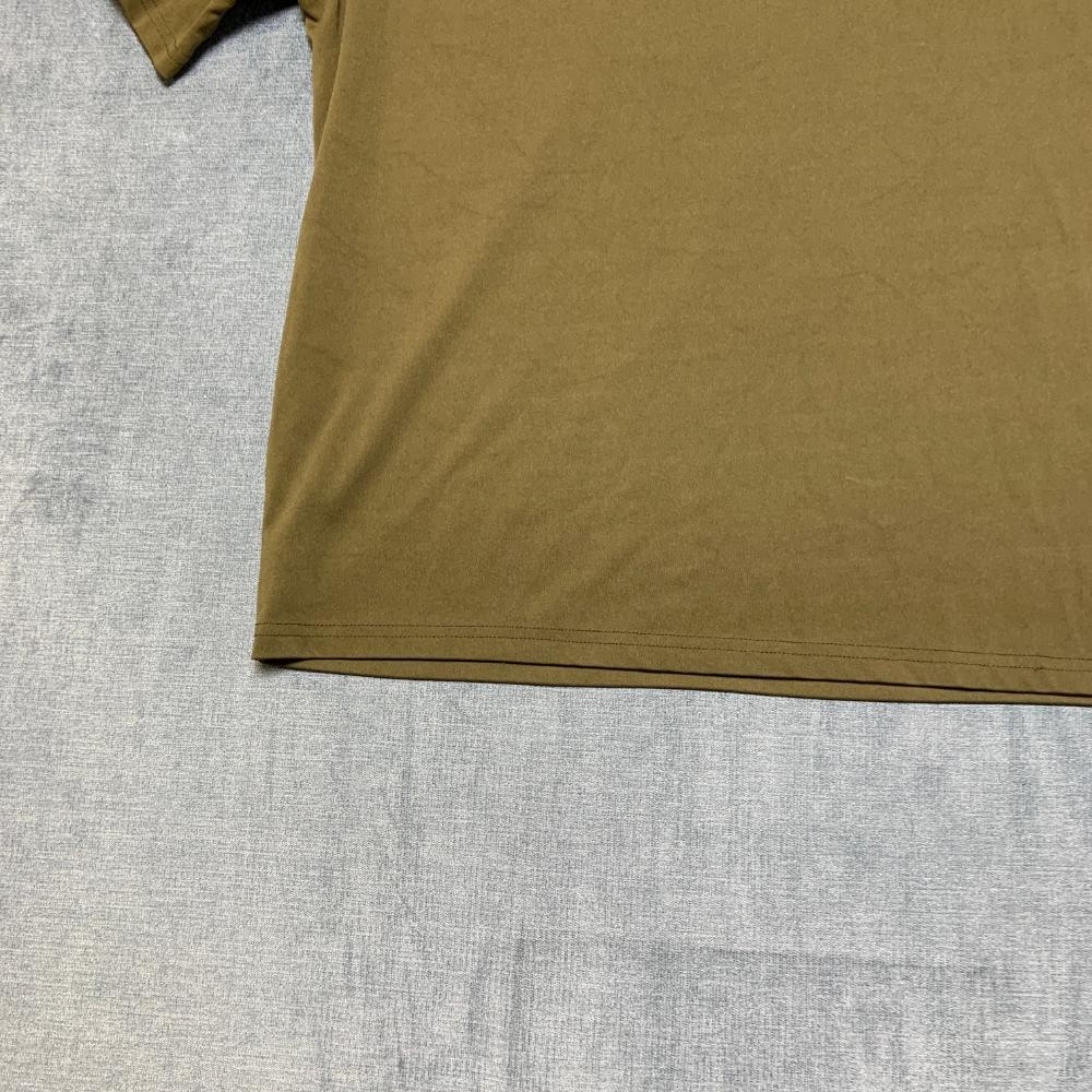 Manfinity WHAT Tee Shirt Mens Large Olive Green Summer Trendy Everyday Wear gallery