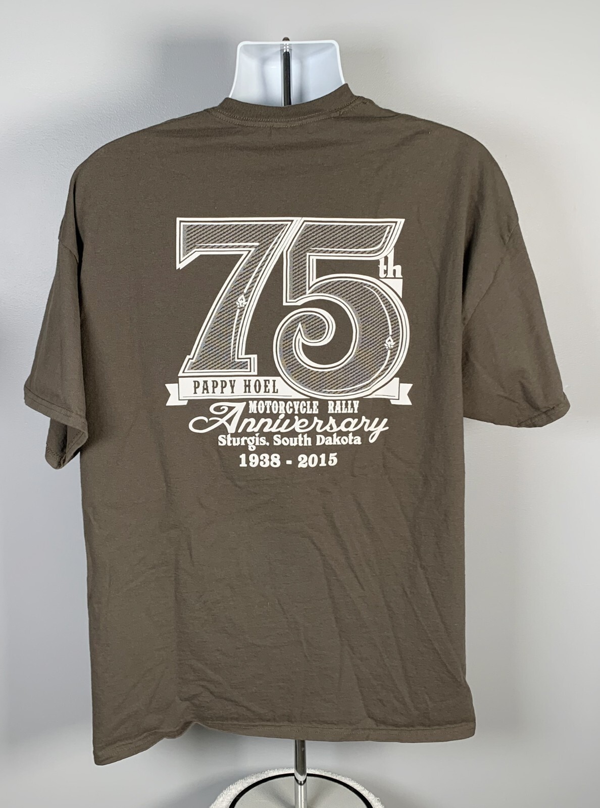 Fubar Tequila 75th Sturgis Motorcycle Rally Pappy Hoel T Shirt Mens 2XL gallery