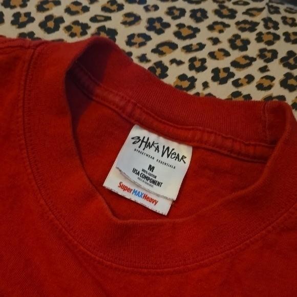 Heavyweight Shakawear Red Short Sleeve Tee Skater Heavyweight T-Shirt Medium gallery