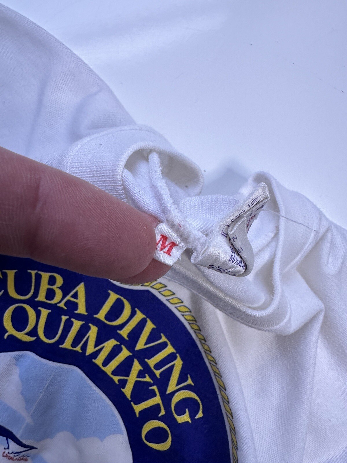 VTG Lolas Puerto Vallarta Scuba Dive Quimixto Single Stitch Shirt / Medium gallery