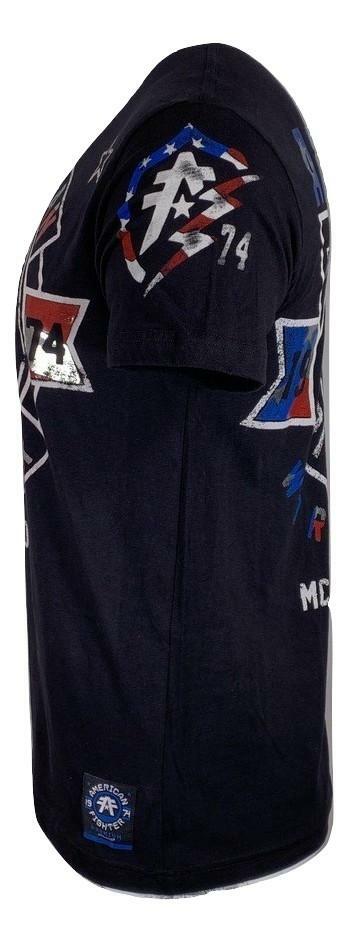 AMERICAN FIGHTER Men's T-Shirt SILVER LAKE PATRIOT Athletic Biker MMA S-4XL gallery