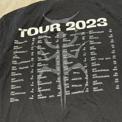 Rare Ghostmane 2023 Double Sided Tour Shirt Mens L Free Fast Shipping