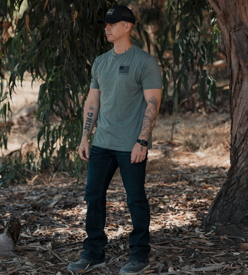 Howitzer Style Men's T-Shirt EL JEFE Military Grunt MFG gallery