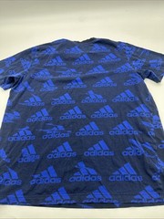 Adidas T-Shirt Men Small Aop Logo Multicolor ..#29834