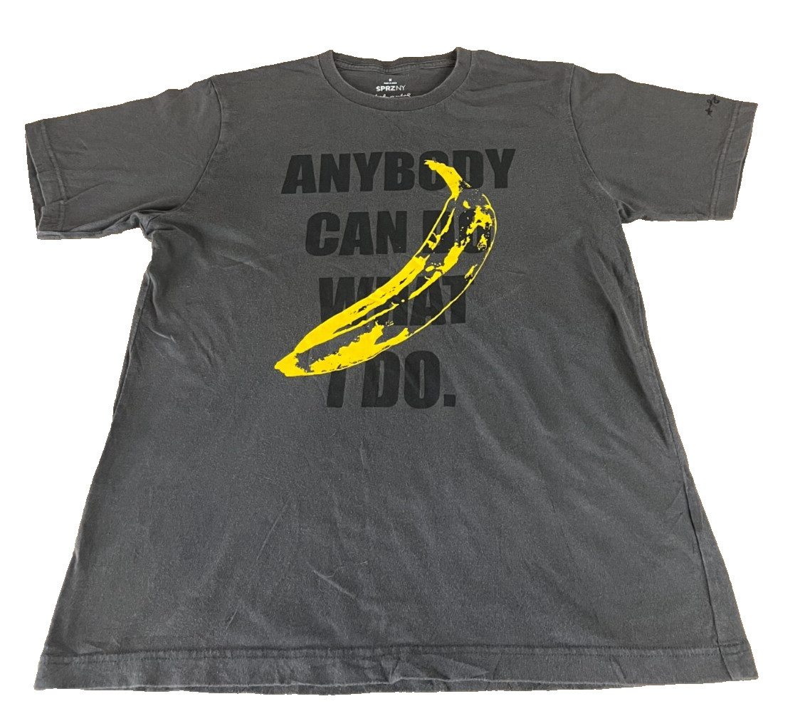 UNIQLO SPRZ NY Andy Warhol banana T-Shirt Men’s medium