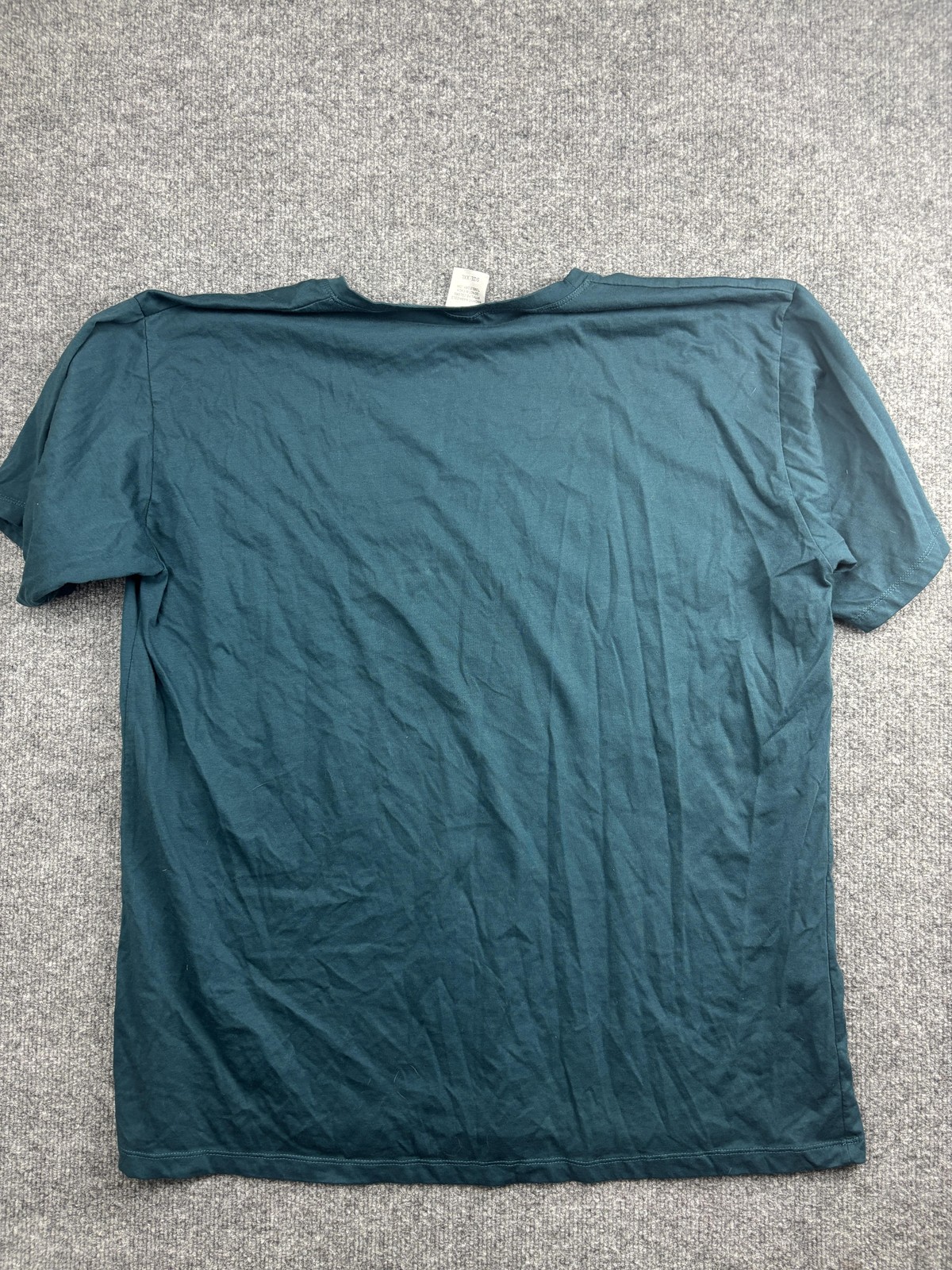 North Face Shirt Mens 2XL Green Graphic Logo Angkor Wat Temple Cotton Tee gallery