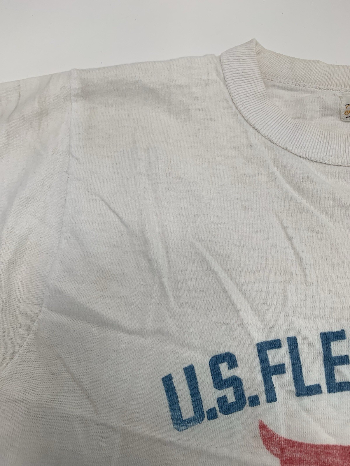 Vintage US Navy Fleet Activity T-Shirt ~ Post WWII Occupied Japan gallery