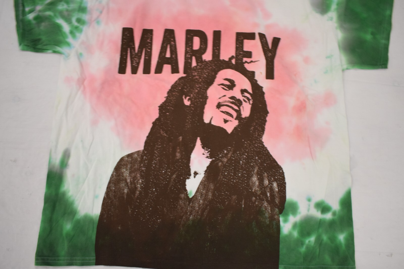 Zion Rootswear Mens Bob Marley Tie Dye Raggae Music Shirt New XS-3XL gallery