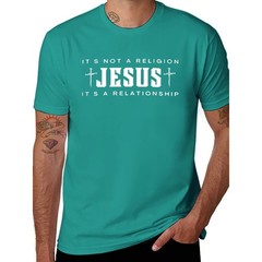 Jesus Not A Religion It’s A Relationship Christian Quote T-Shirt