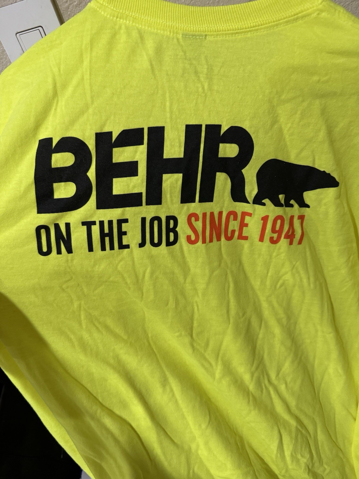 Berh Yellow T-shirt Long Sleeve Men Size XXL 2 Pack