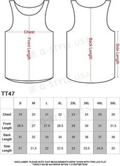 Men Solid Color Curved Hem Long Length Tank Top – Perfect for Summer Casual Wear