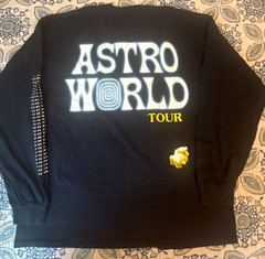 Travis Scott Shirt Medium Black Wish You Were Here 2018 Y2K Rapper Astroworld
