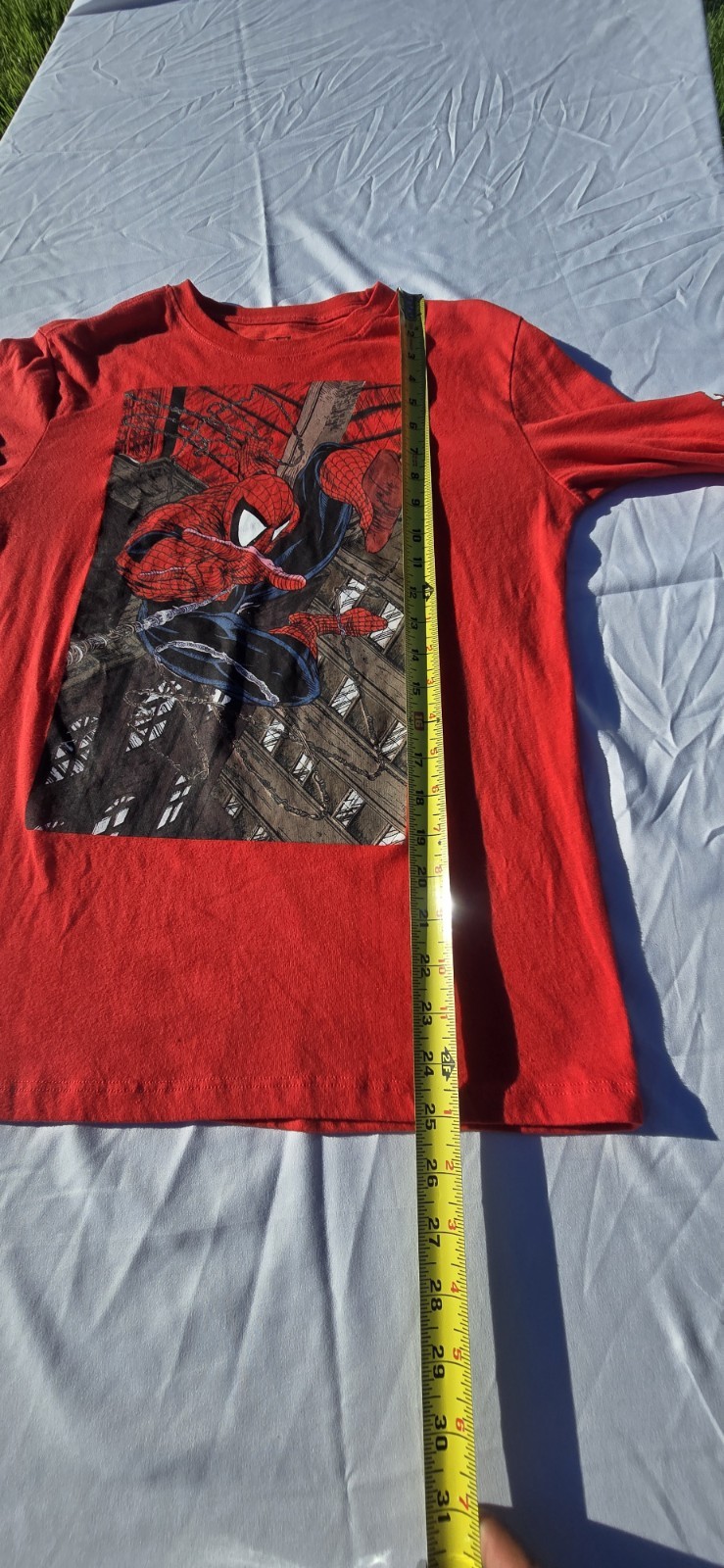 Marvel Spider-Man Mens Red long-sleeve t-shirt Size 2XL gallery