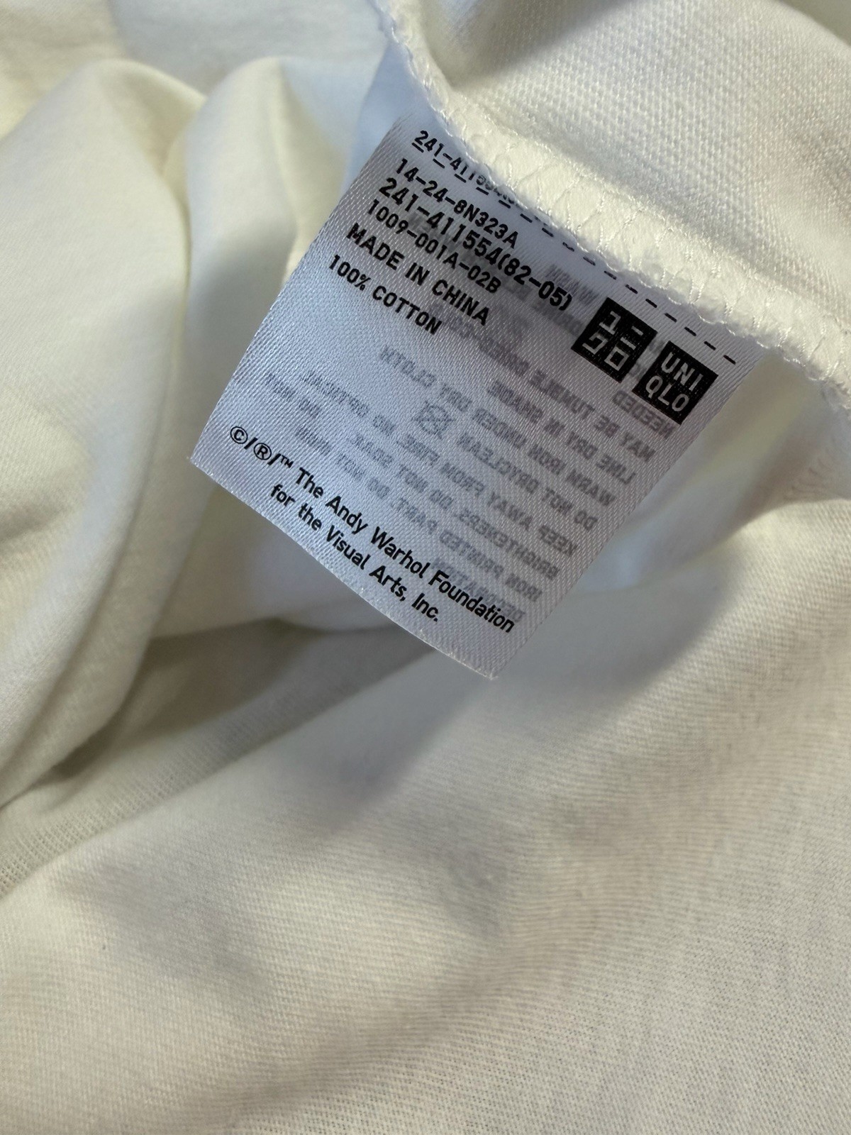 NWT Uniqlo SPRZ NY Andy Warhol White T Shirt Cats Artsy Unisex XXL 2XL Rare gallery