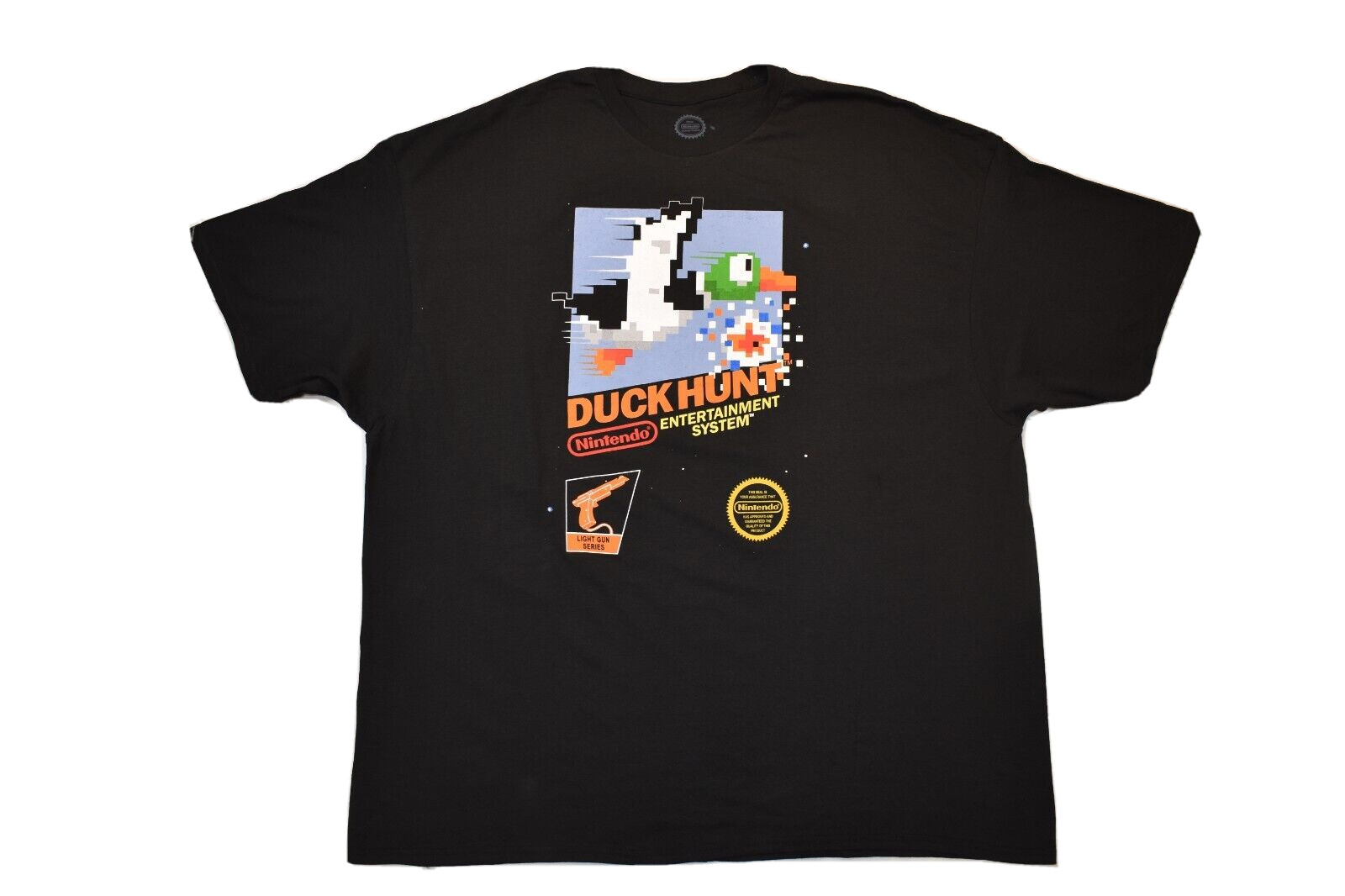 Nintendo Mens Nintendo Game System Duck Hunt Black Shirt New 4XL, 5XL gallery