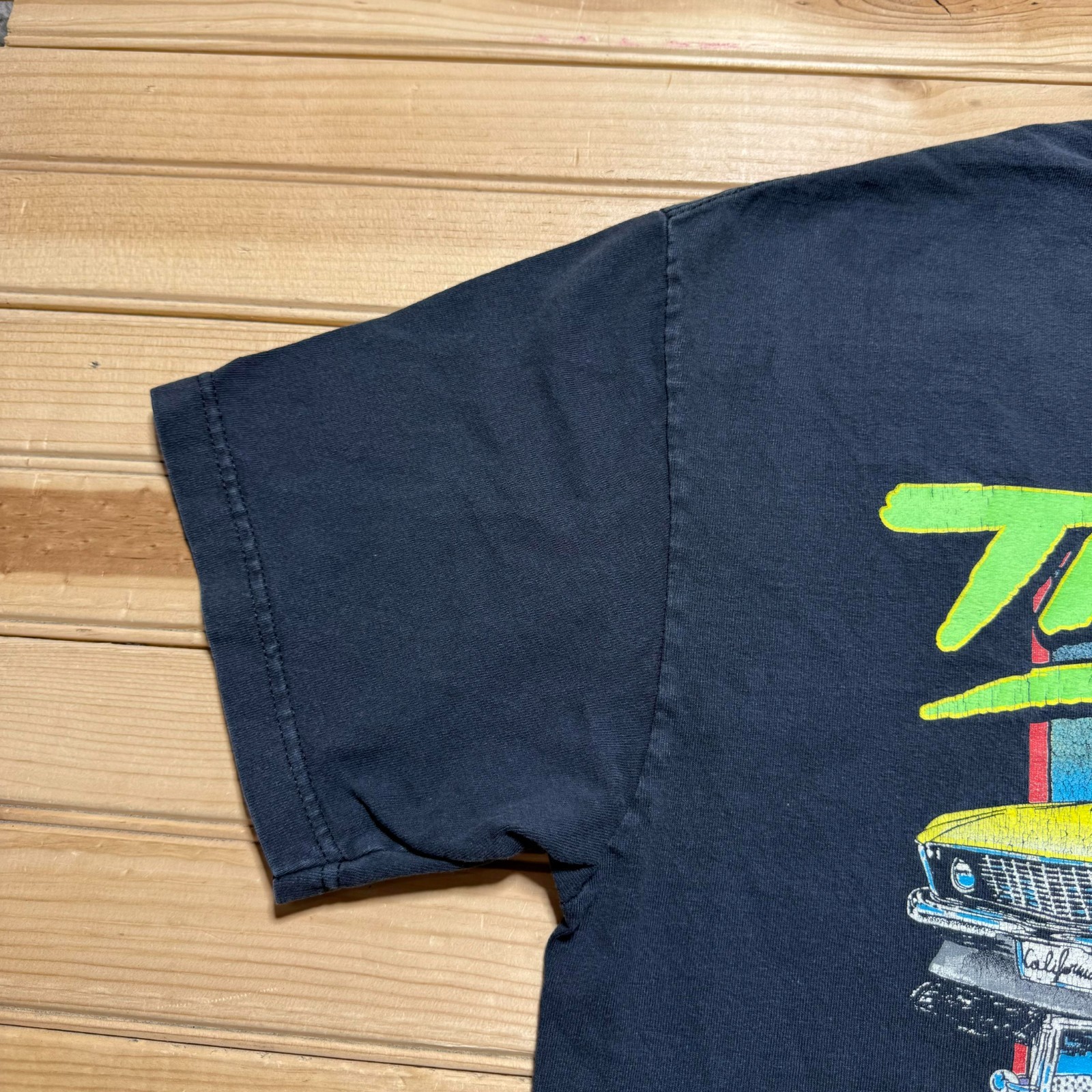 Vintage 1984 John Galt Thunder Kustom Club American Rally Racing Shirt Size XL gallery