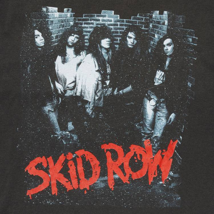 Skid Row Band Members Black T-Shirt Cotton Unisex S-5XL