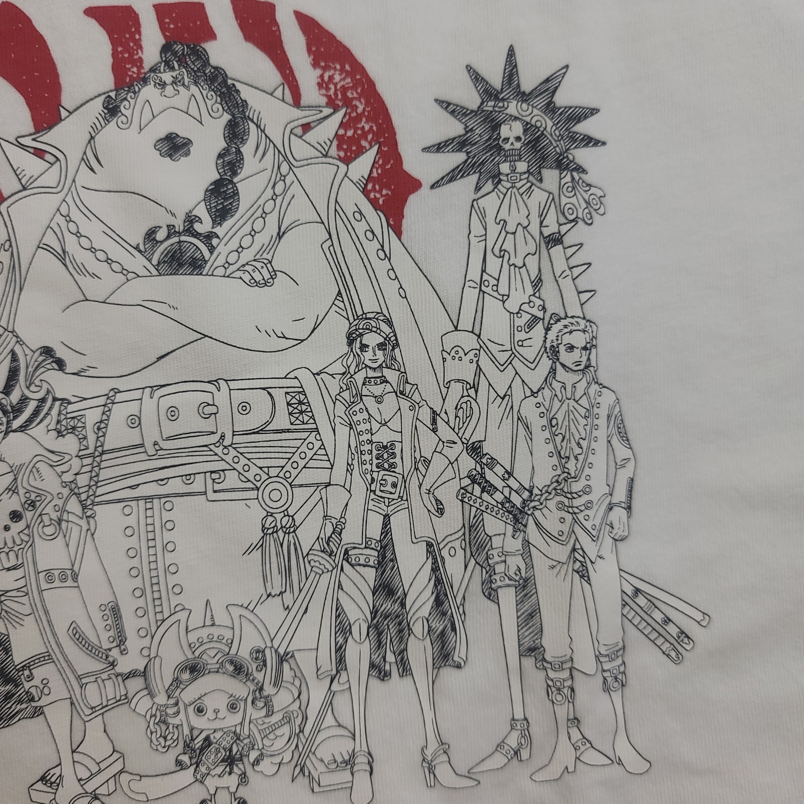 One Piece FIlm Red Movie UT Uniqlo Graphic T-shirt White Size M Anime Manga gallery