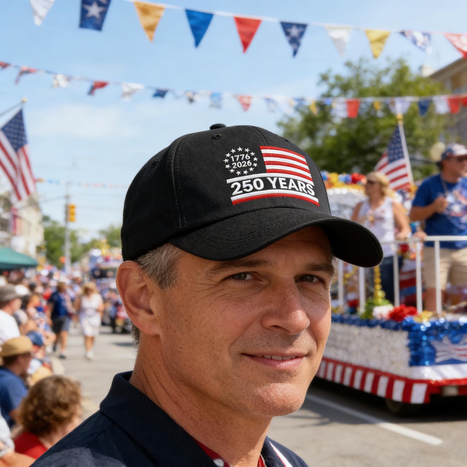 250 Anniversary USA Hat American Flag Baseball Cap 1776-2026 America Patrioti... gallery
