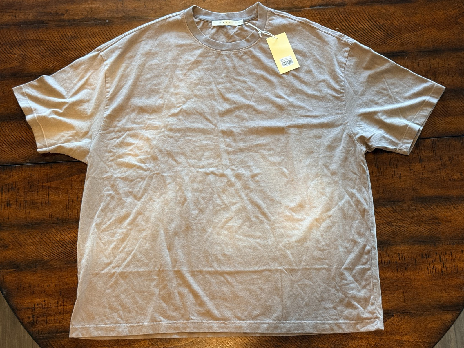 MNML Faded Every Day II Tee, Washed Mauve – Size XL