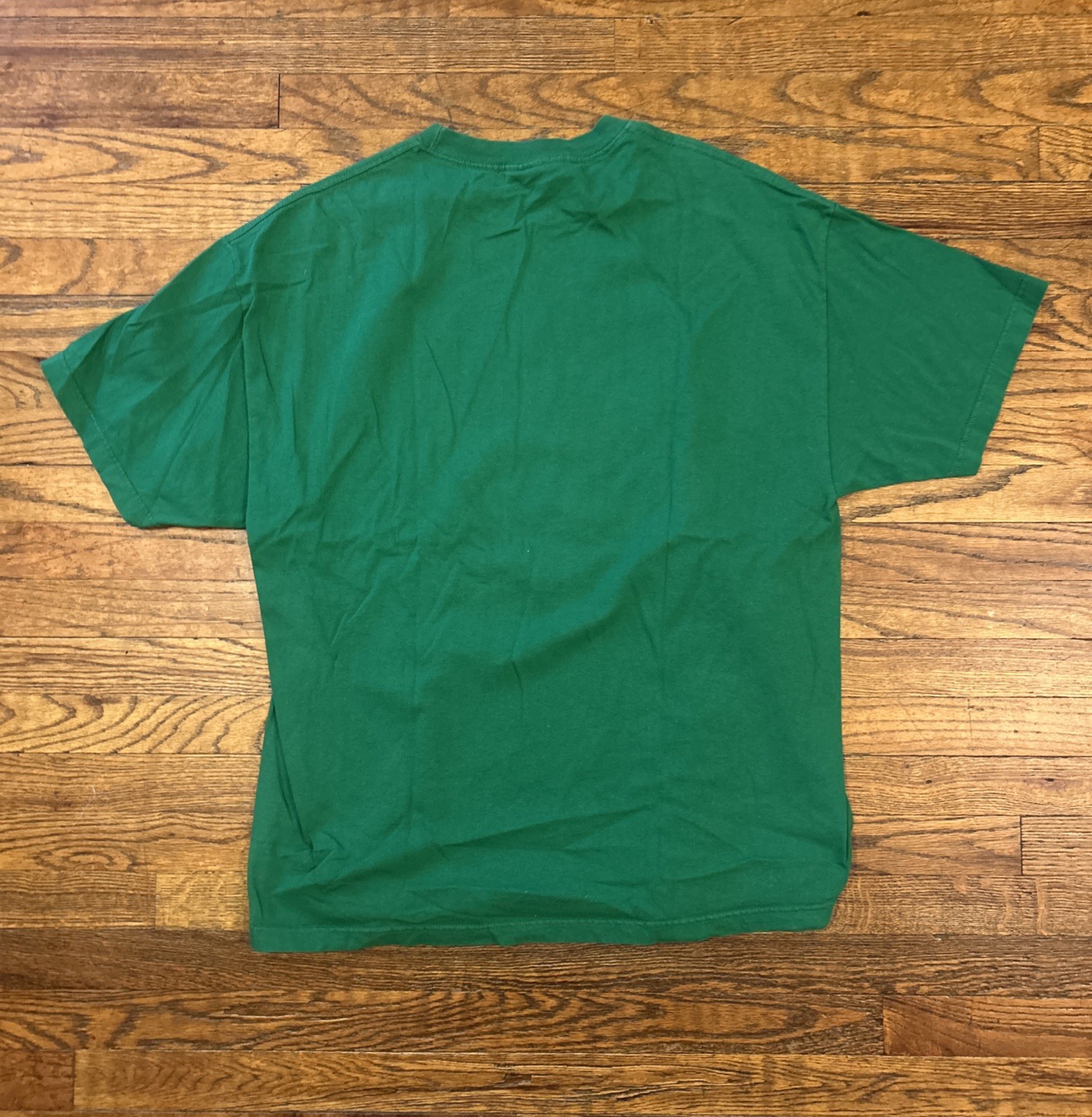 Vintage Famous Stars And Straps T-Shirt Green Big Faded Logo Y2K XXL 2XL gallery