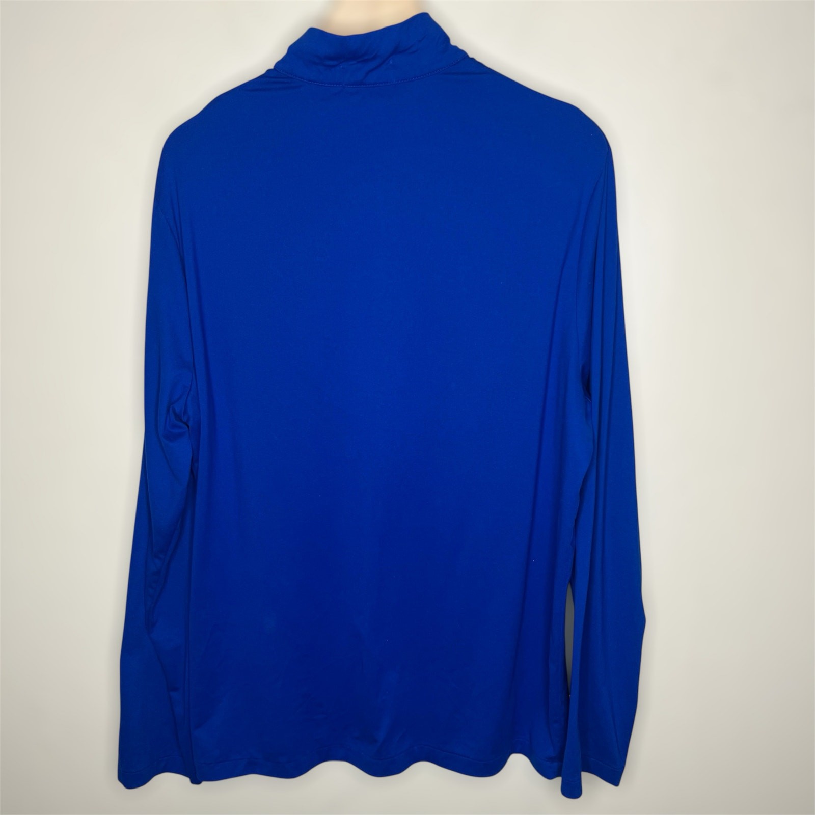 Polo Ralph Lauren 1/4 Zip Pullover XL Mens Shirt Preppy Golf Blue Long Sleeve gallery
