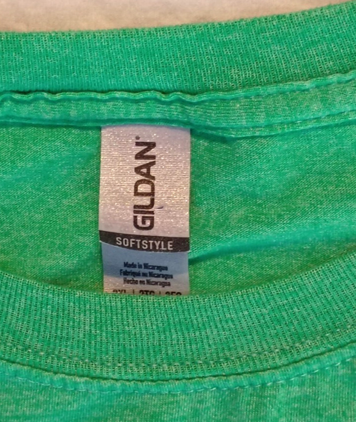 Creamy Guacamole Dip Mens Avocado T-Shirt 2XL Poly/Cotton Blend Gildan Green gallery