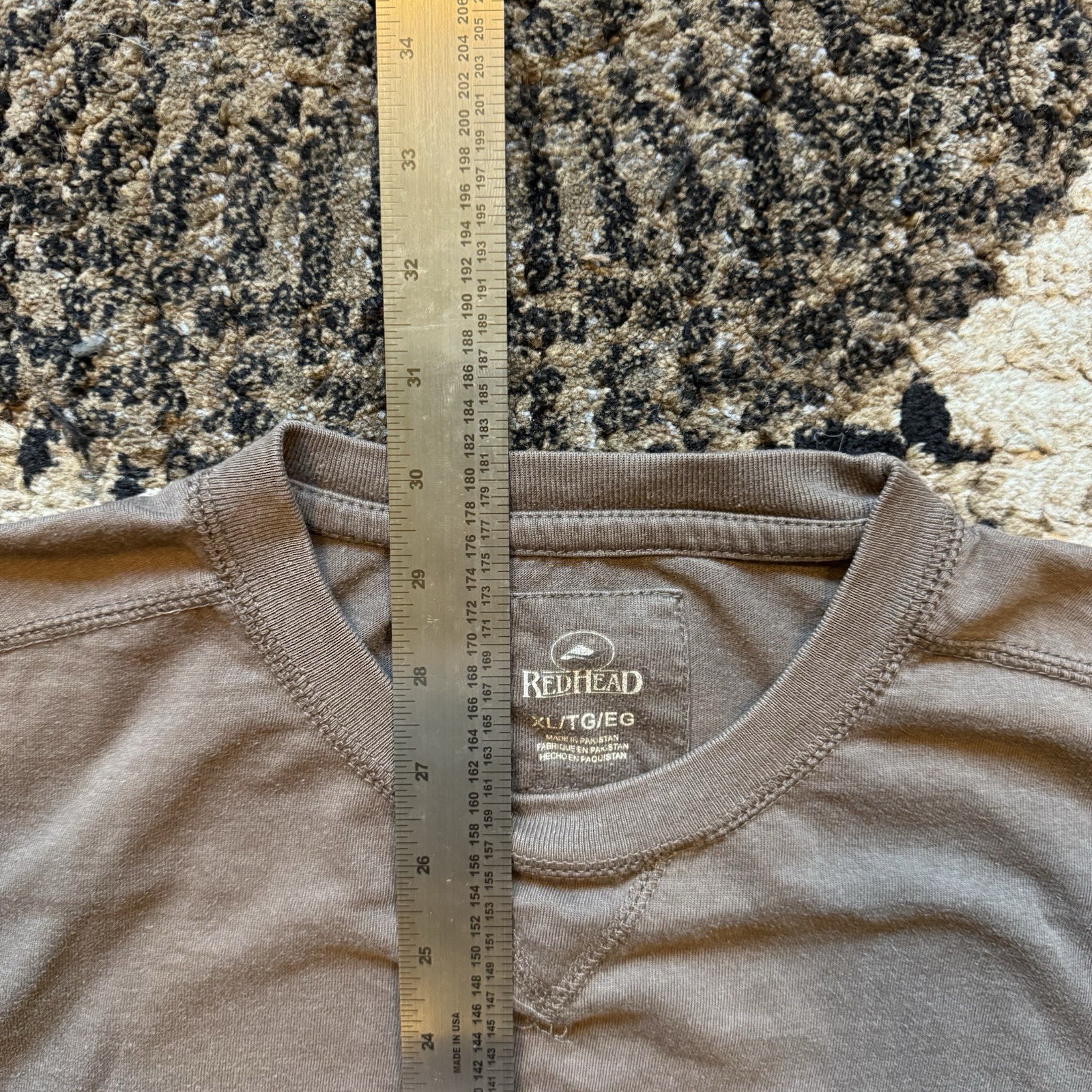 RedHead Shirt Mens Extra Large Brown Long Sleeve Shirt Outdoor Hunting gallery