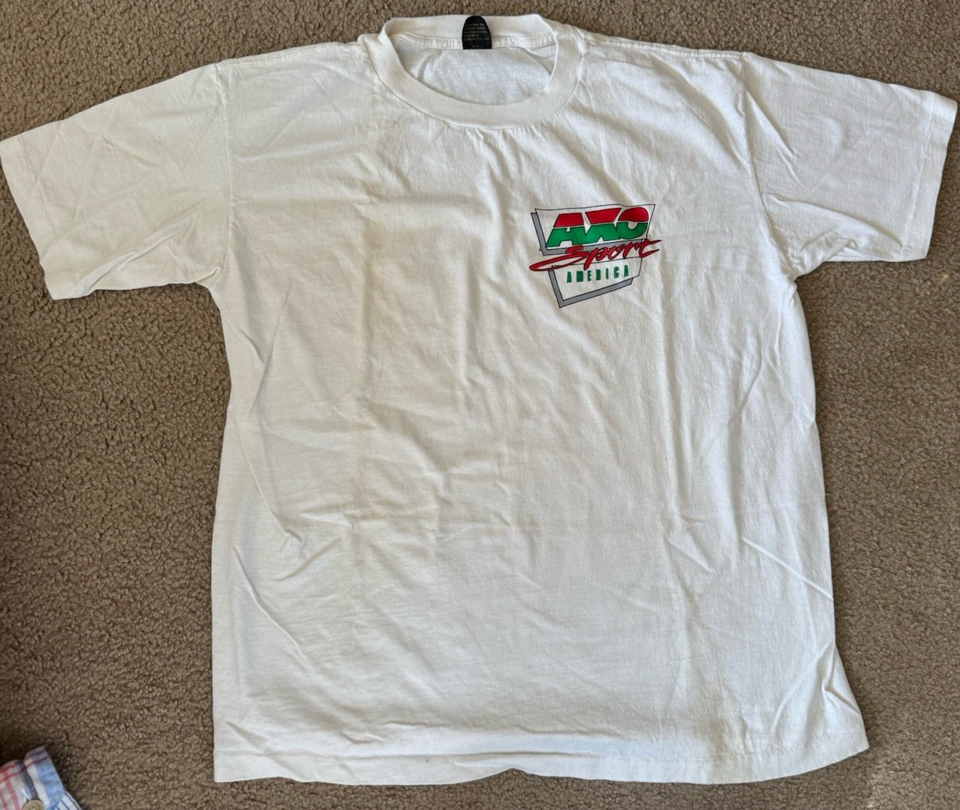 Vintage 1986 AXO Sport America Motocross Racing T-Shirt Single Stitch XL gallery