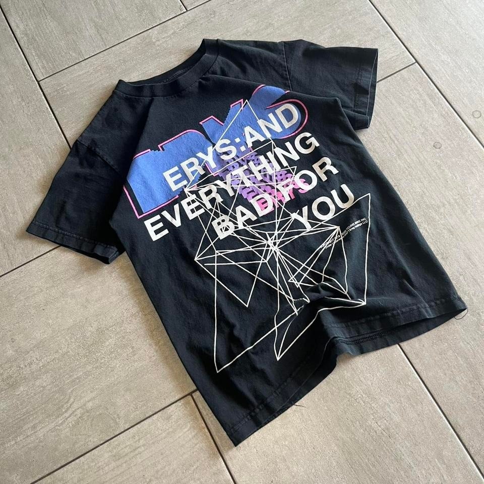MSFTSrep Jaden Smith Erys Everything Bad For You Black Graphic T Shirt Small gallery