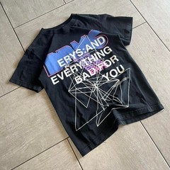 MSFTSrep Jaden Smith Erys Everything Bad For You Black Graphic T Shirt Small