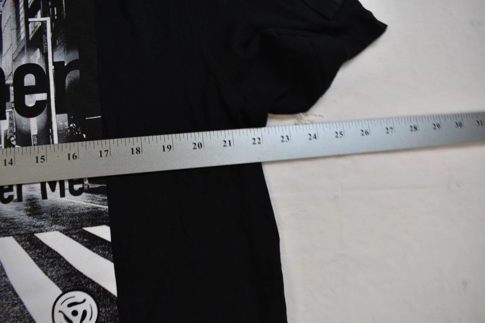 Lyrics By Lennon & McCartney Mens Come Together Zipper Pocket Black Shirt New XL gallery