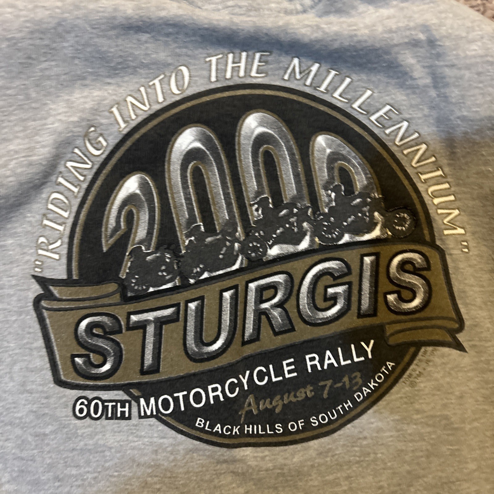 Sturgis Black Hills Rally 2000 Shirt XXL South Dakota Harley Davidson Lot Of 4 gallery