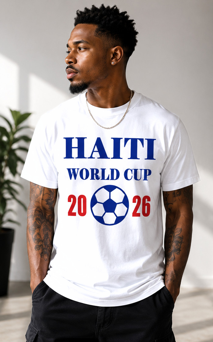 Haiti World Cup 2026 T-Shirt Haitian Soccer - HAITI T-SHIRT gallery