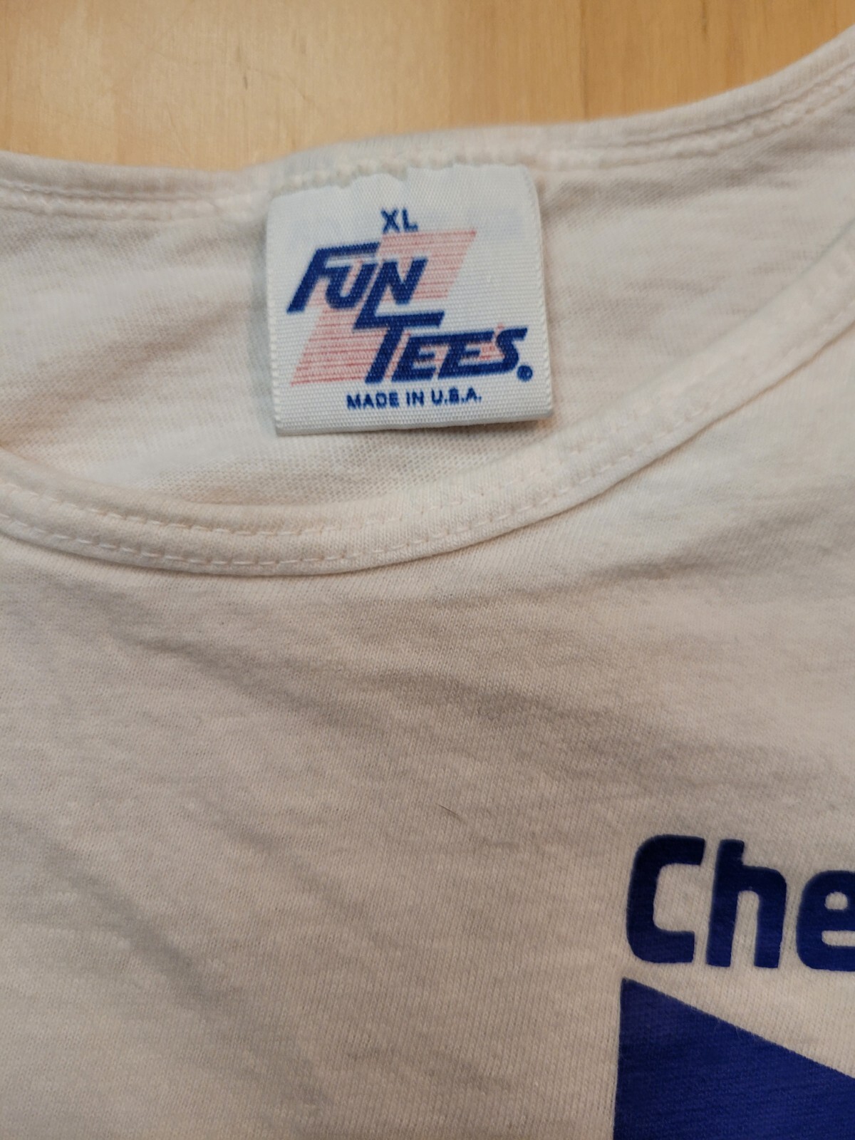 Vtg Chevron #23 People Do, Shirt Tank Top Sleeveless Tee 90s White XL Ship Free gallery