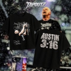 Stone Cold Steve Austin 3:16 Beer Smash Heavy Cotton Double-Sided Unisex T-Shirt
