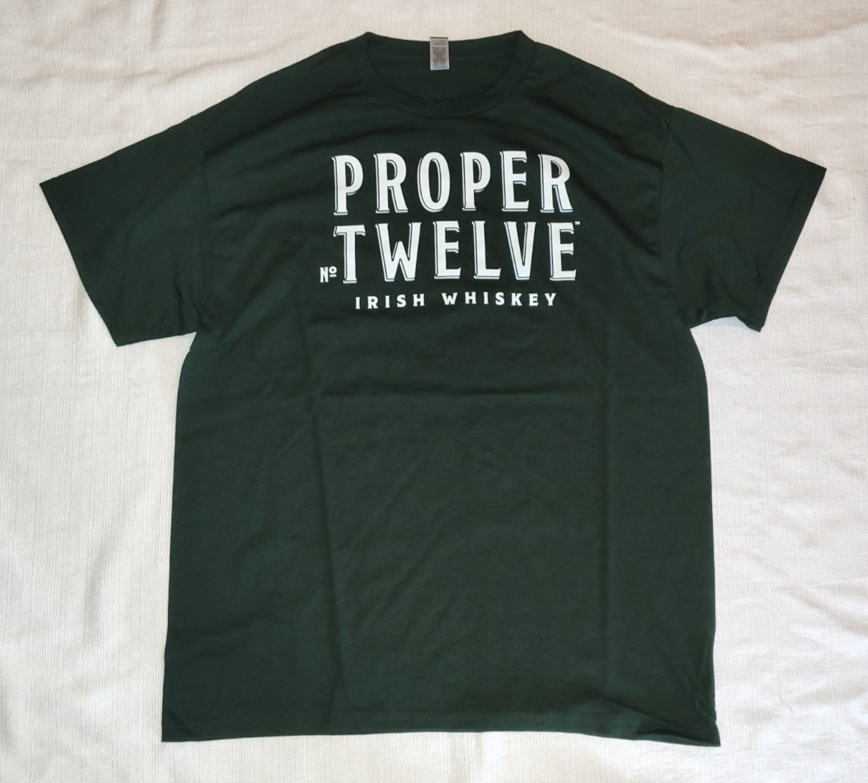 NEW Gildan Proper No. Twelve 12 Irish Whiskey T-Shirt Conor McGregor XL Green