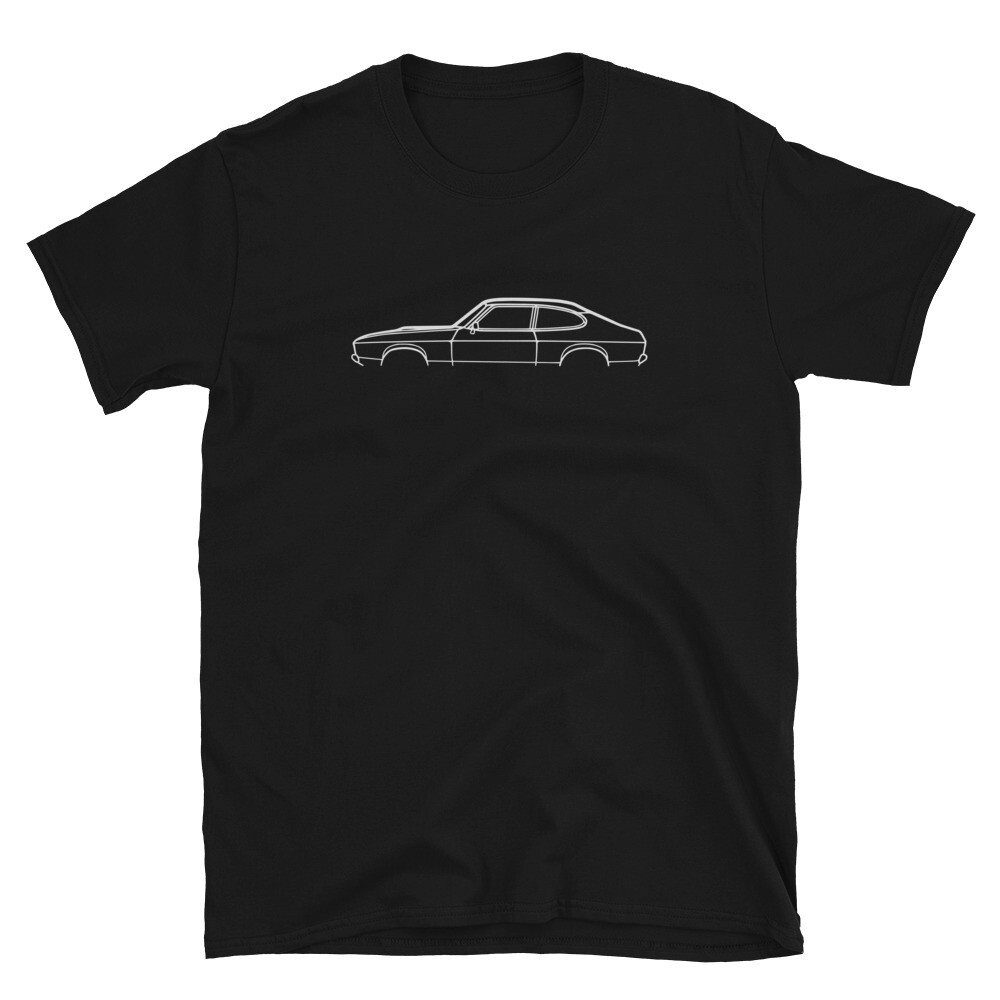 Softstyle T-Shirt For Ford Capri 1976 Car Owners Birthday Gift Tee Shirt