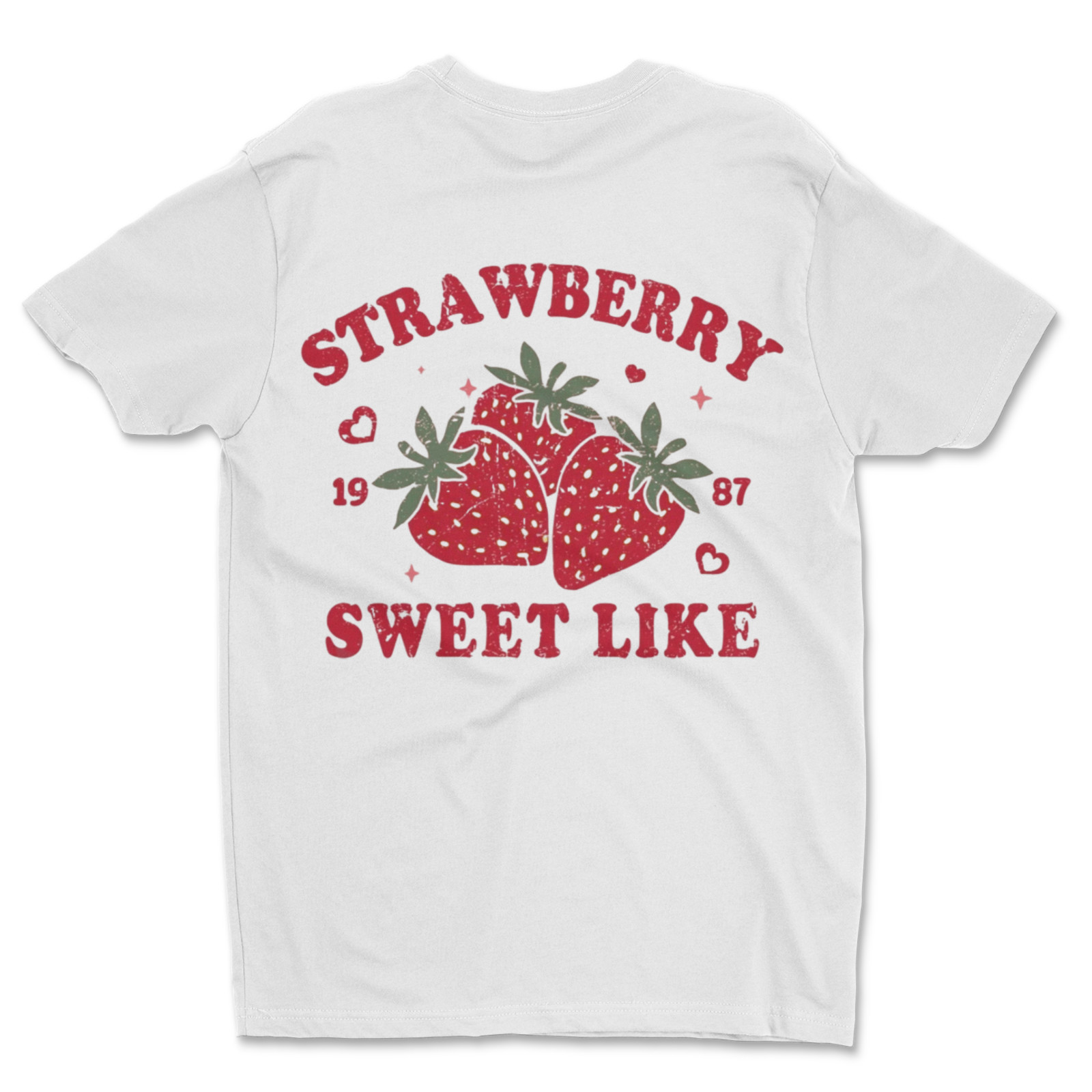 DTF Straberry/ Custom Unisex Soft Style T-Shirts, Next Level- Cotton gallery
