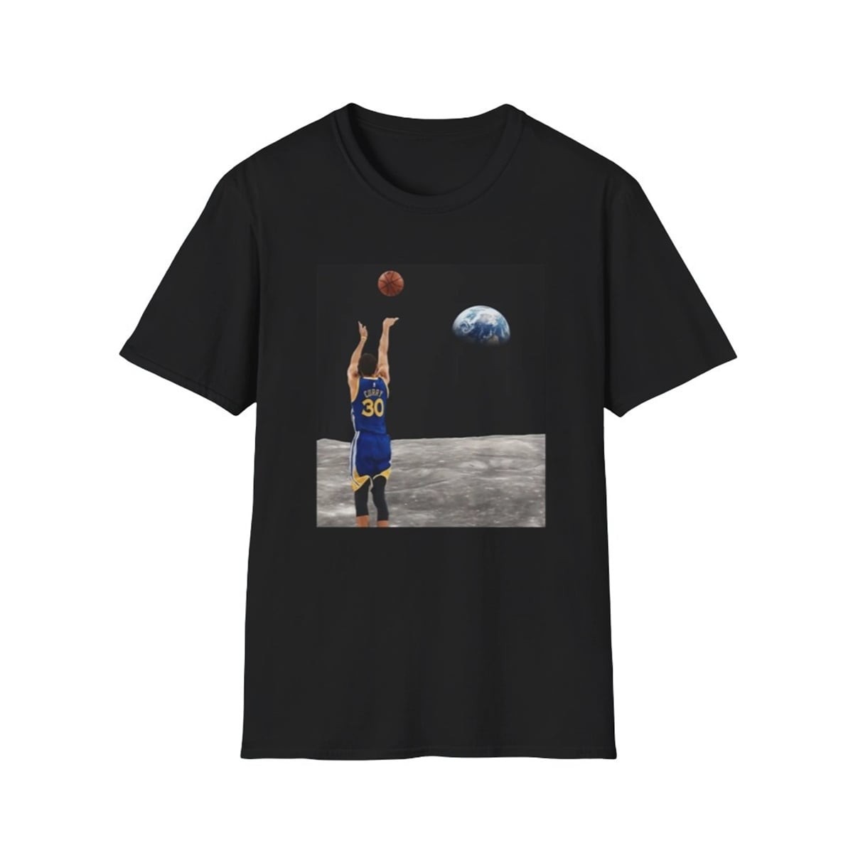Stephen Curry Shooting From the Moon Shirt 2026 Size S to 5XL gallery