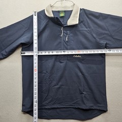 Cabela’s Men’s Size Large Navy Blue Long Sleeve 1/4 Zip Pullover Jacket