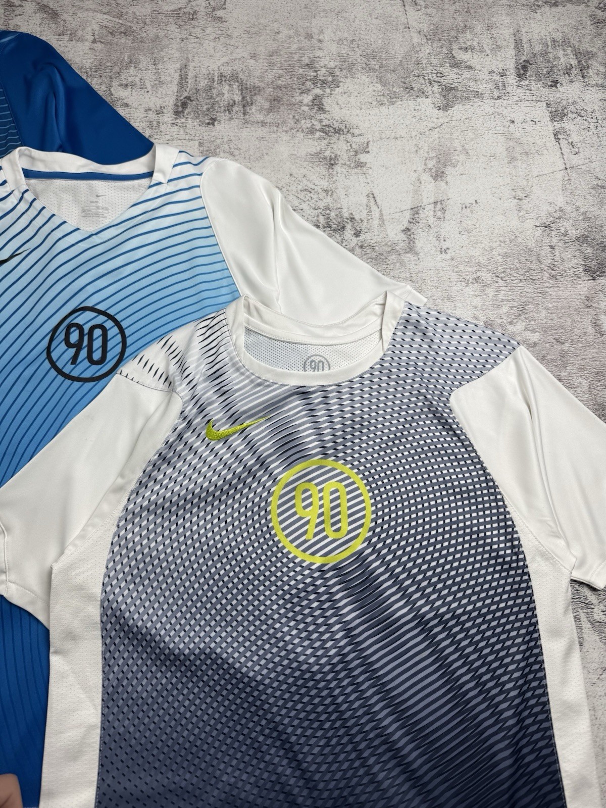 x3 Nike Total 90 Pack T Shirt Men’s Small Soccer Training Y2K Vintage Tee Jersey gallery