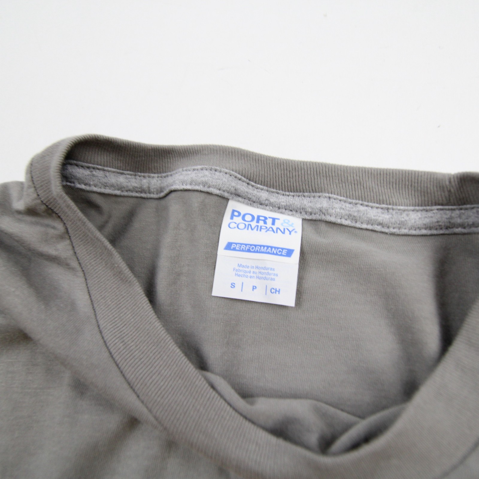 Port & Company Short Sleeve Shirt Men's Gray New without Tags L gallery