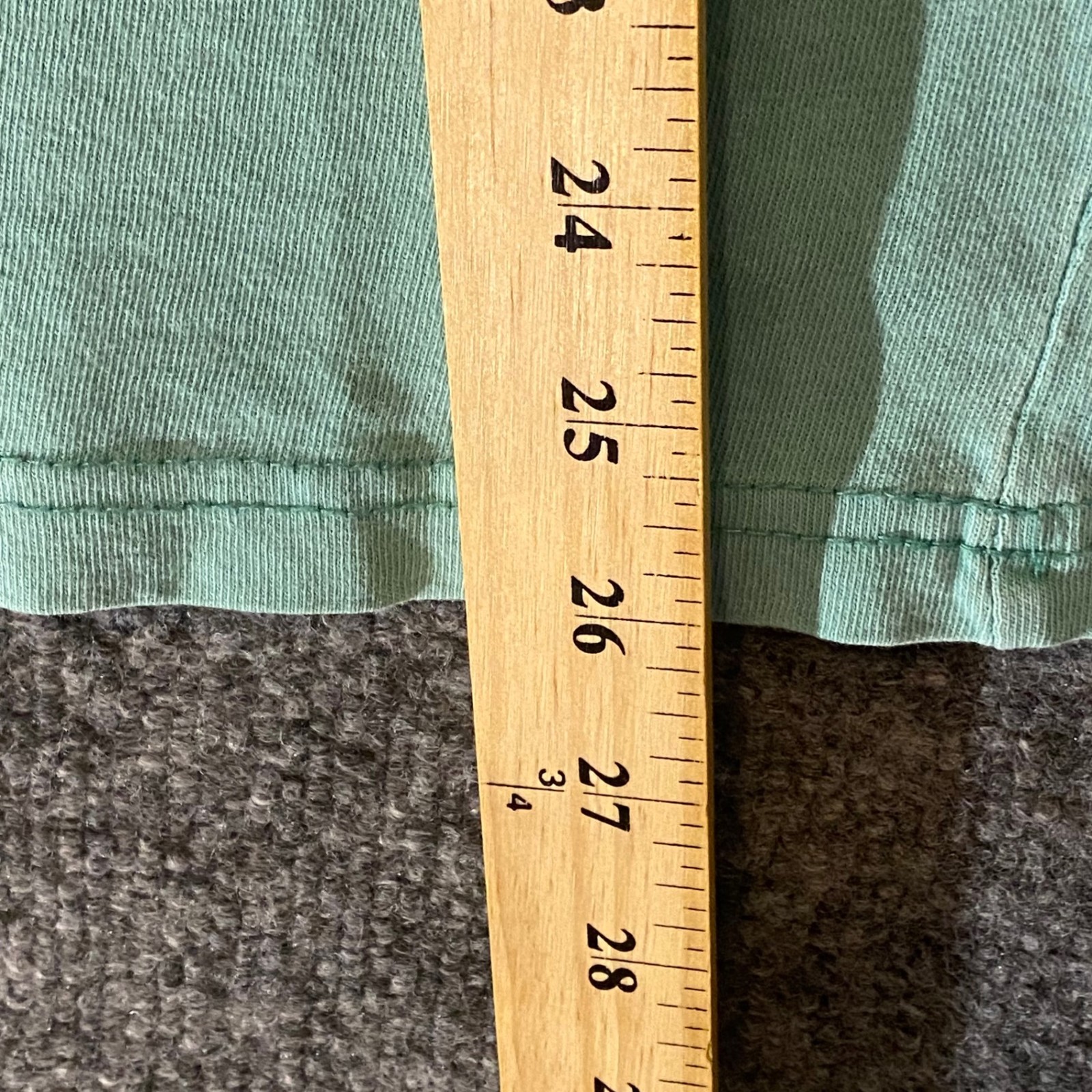 Kure Beach Shirt Mens L Mint Green Short Sleeve Graphic Surf North Carolina gallery