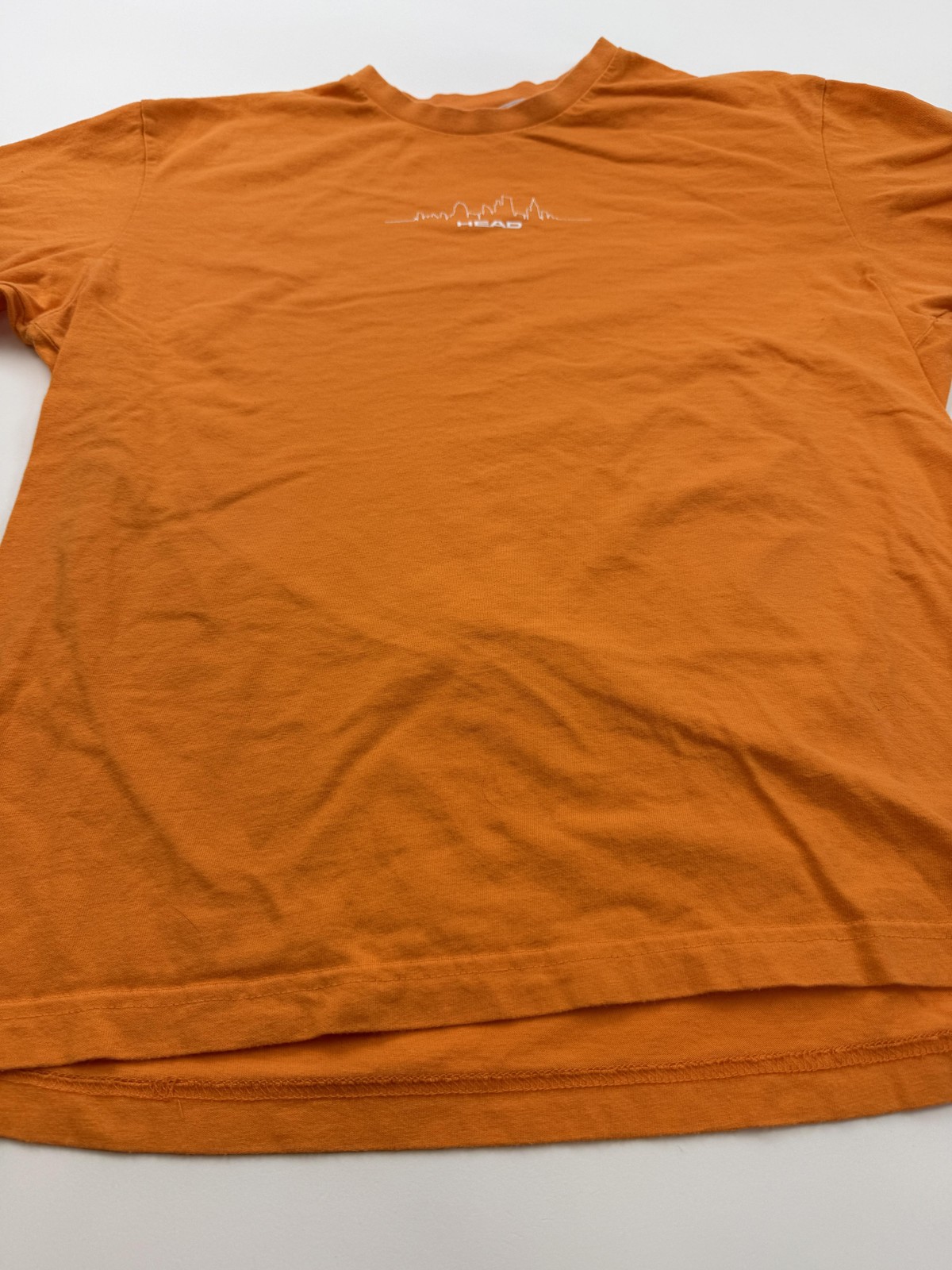 Head Shirt Mens Medium Orange Skyline Graphic Tee Scraper City Urban Tennis gallery