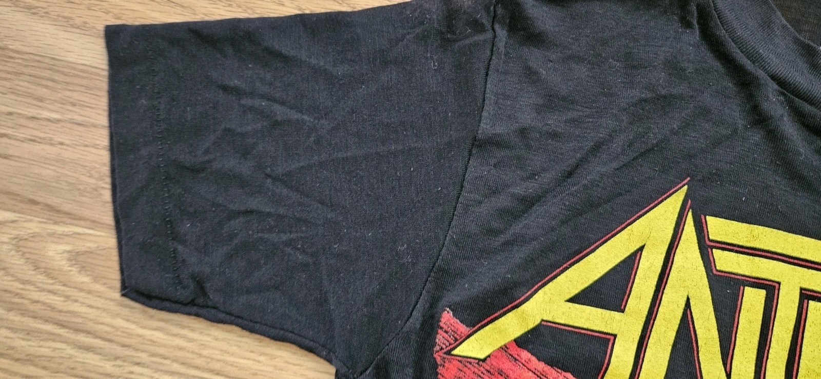 Vintage 80s Anthrax I’m The Man 1988 Public Enemy Concert T Shirt Size Small gallery