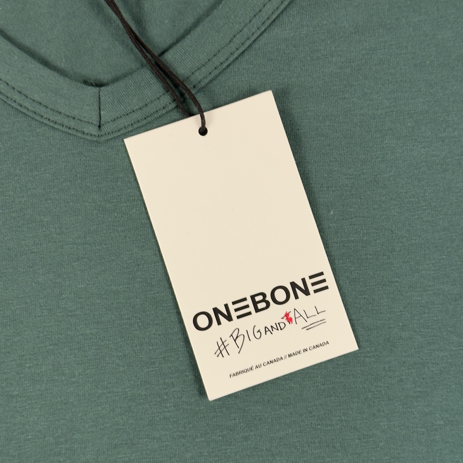 ONEBONE Shirt Mens 2XL Green Big & Tall Stretch Crewneck Tee T-Shirt Soft Casual gallery