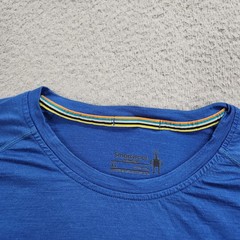 Smartwool Shirt Mens Extra Large Blue Merino 150 Long Sleeve Baselayer Outdoor